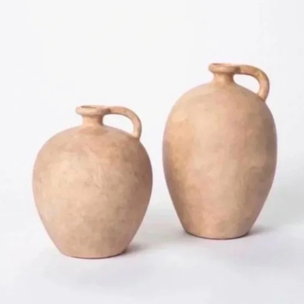 Threshold with Studio McGee Weathered Jugs, Set of 2, NEW
